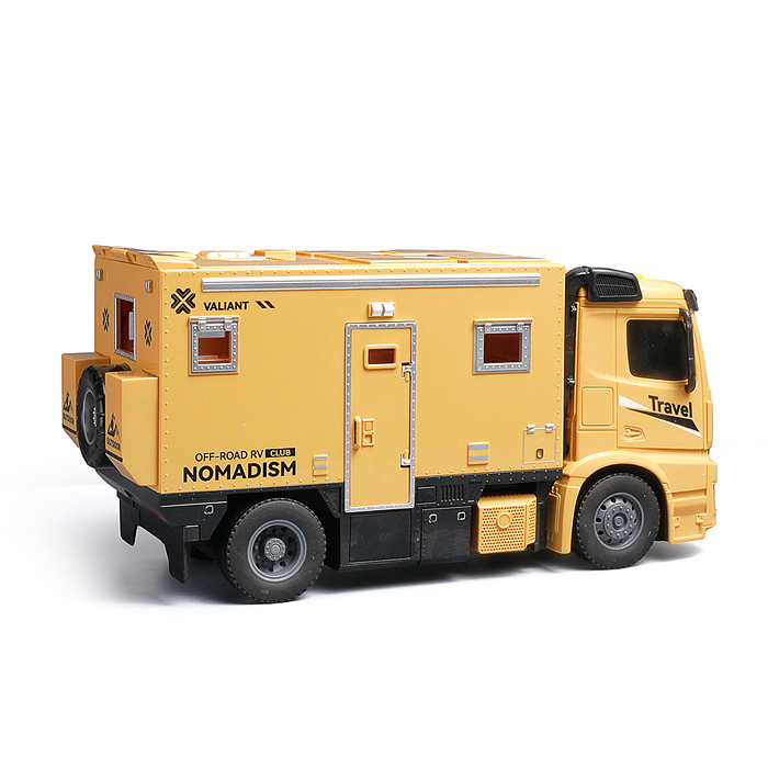 Машина HT9818W "Фургон-кемпер" (свет, звук) цвет микс, в коробке