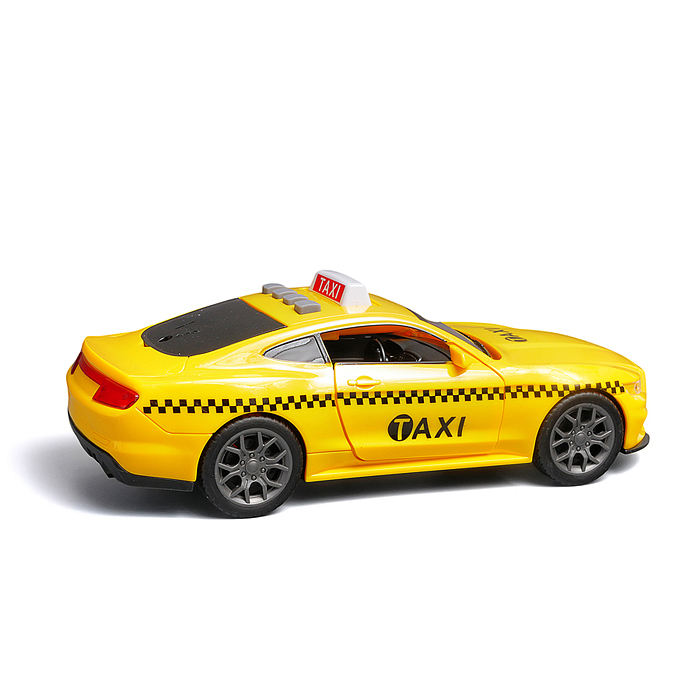 Машина WY1162D "Такси " 1:18 (свет, звук) в коробке