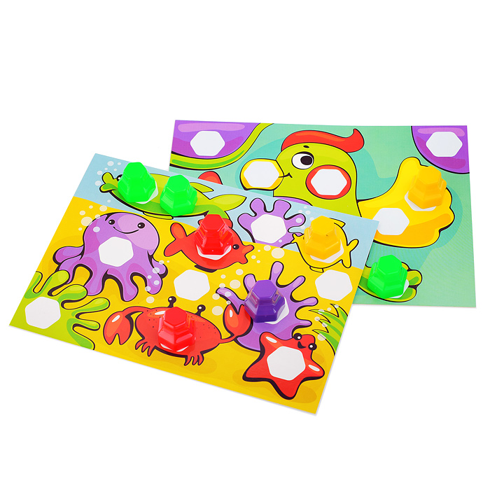 Фото к товару Игра настольная "Цвет в цвет" серия Baby Toys Games Игра настольная "Цвет в цвет" серия Baby Toys Games