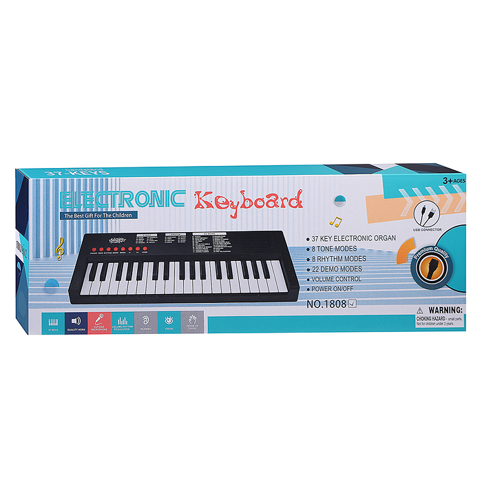 Синтезатор BX-1808 "Мелодия" в коробке