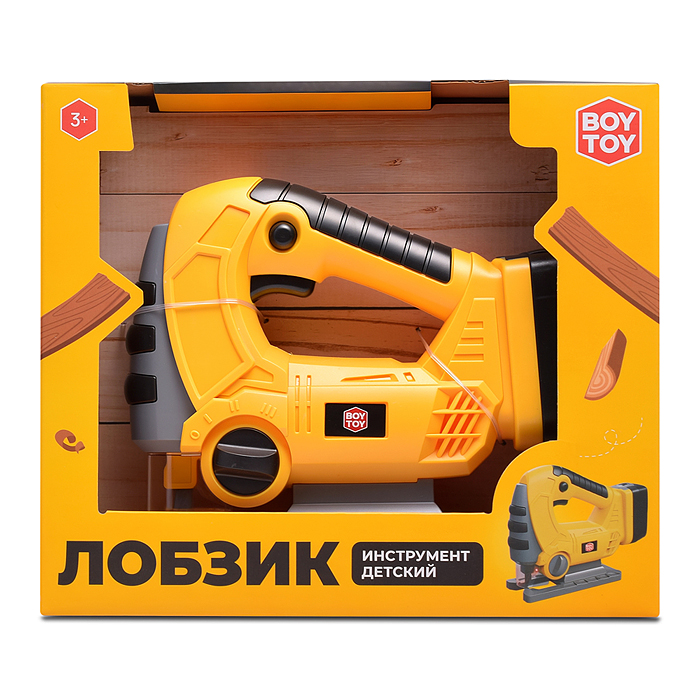 Фото к товару Инструмент детский BT0196 "Лобзик" в коробке Инструмент детский BT0196 "Лобзик" в коробке