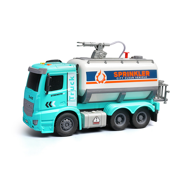 Машина HT9805W "Поливальная машина-цистерна" (свет, звук) цвет микс, в коробке