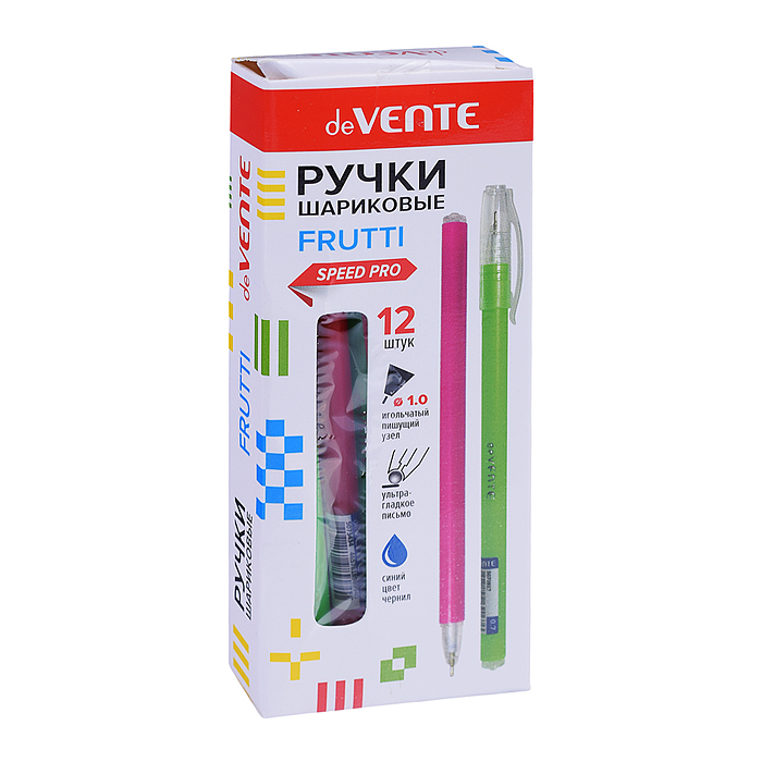 Фото к товару Ручка шариковая "Frutty" серия Speed Pro, d=1 мм, ультра гладкое письмо, чернила на масляно Ручка шариковая "Frutty" серия Speed Pro, d=1 мм, ультра гладкое письмо, чернила на масляно
