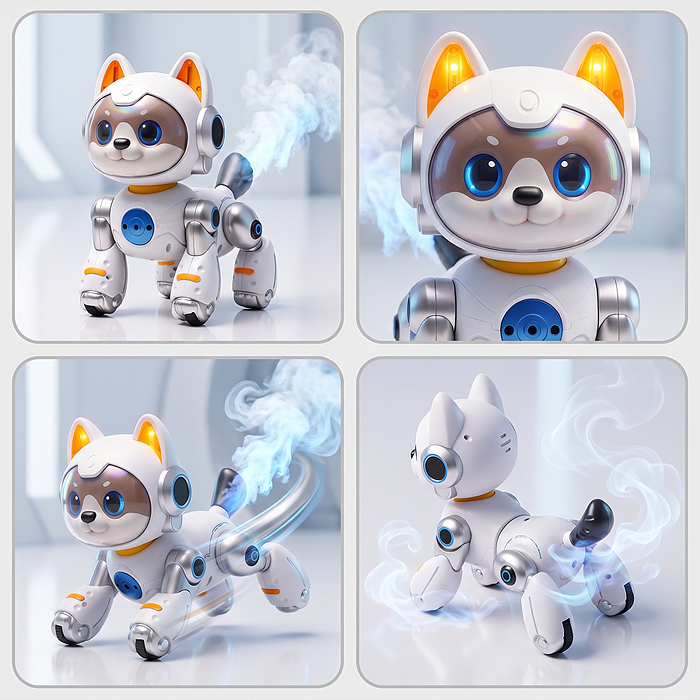 Фото к товару Собака 4D-Y14-1dog "Рони" р/у, 27 MHz, в коробке Собака 4D-Y14-1dog "Рони" р/у, 27 MHz, в коробке