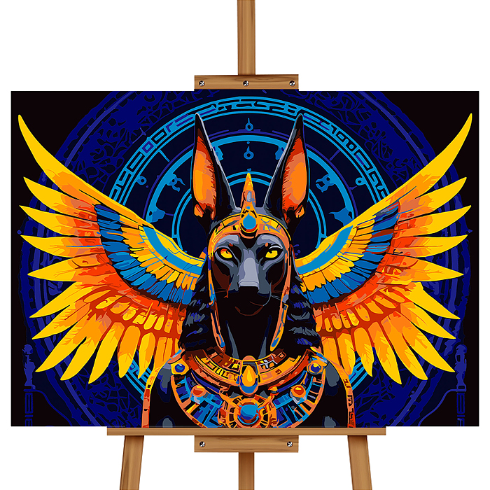 Картина по номерам MKR5040-152 "Анубис" 50*40 см