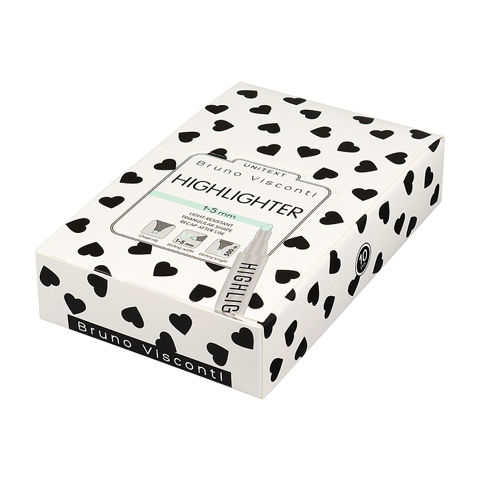 Фото к товару Текстовыделитель "UniText" мятный Текстовыделитель "UniText" мятный