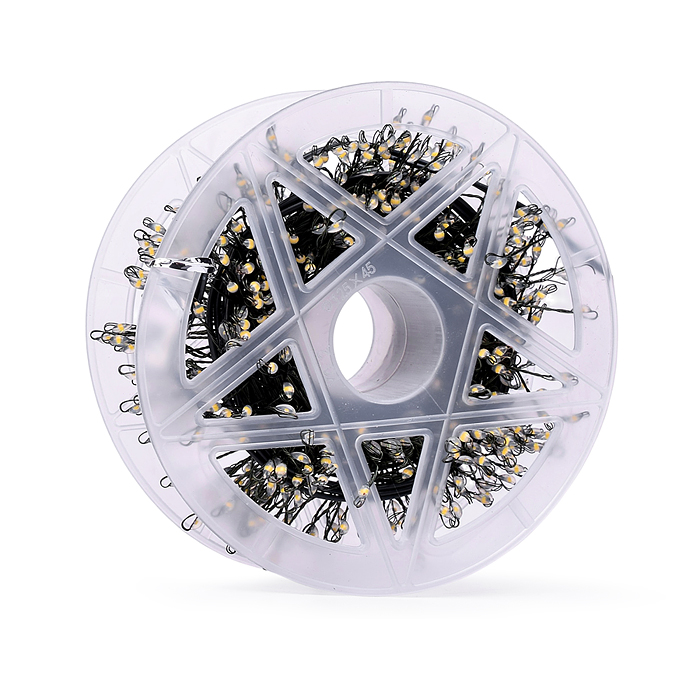 Электрогирлянда DP-0214 "Мишура" 20 м, 600л, теплый 