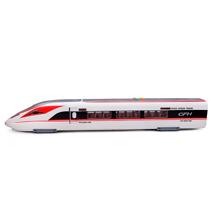 Электропоезд HT9903W высокоскоростной (свет, звук) цвет микс, в коробке