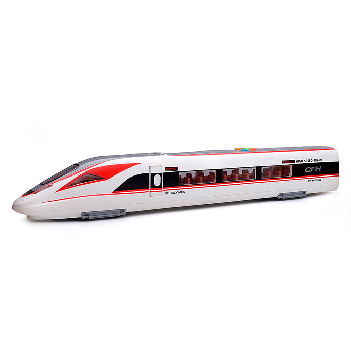 Электропоезд HT9903W высокоскоростной (свет, звук) цвет микс, в коробке