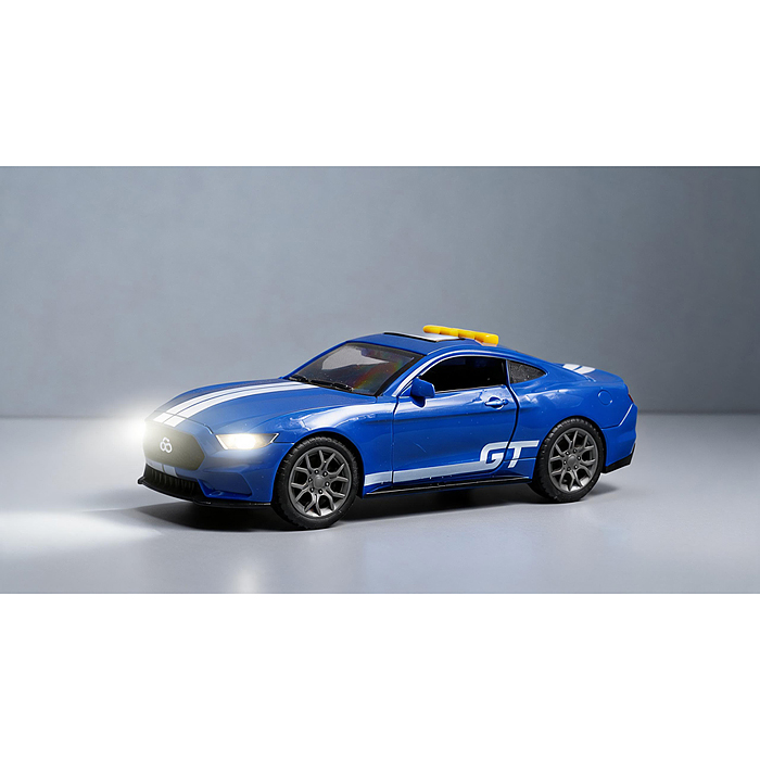 Машина WY1162G "Быстрый гонщик" 1:18 (свет, звук) в коробке