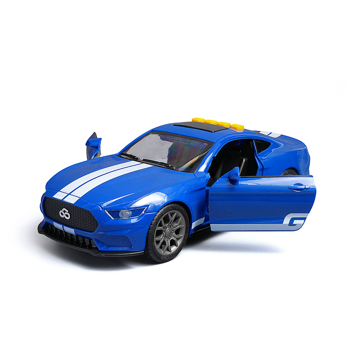 Машина WY1162G "Быстрый гонщик" 1:18 (свет, звук) в коробке