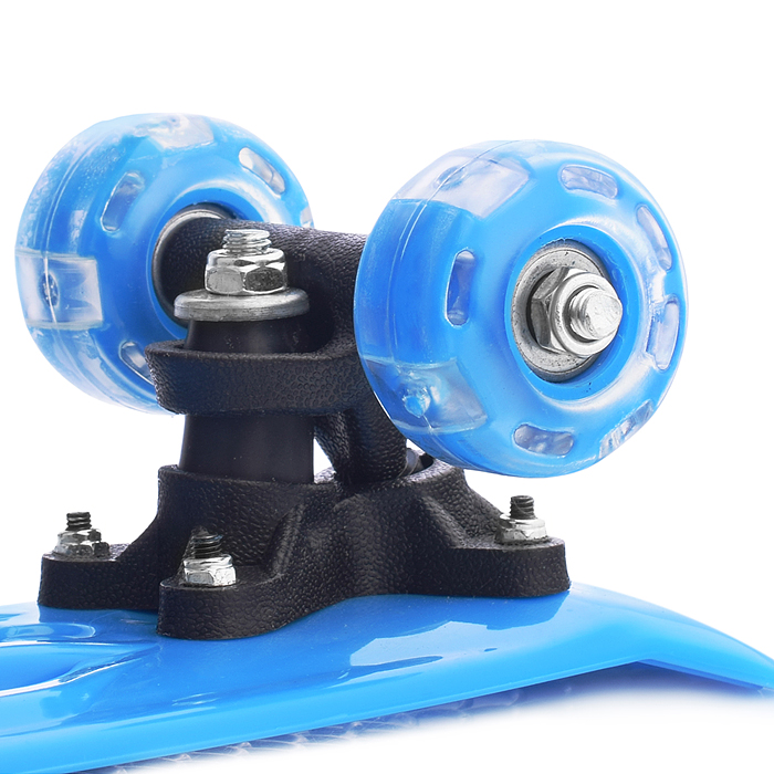 Фото к товару Скейт детский ROCKET 42 см, колеса PVC, светятся Скейт детский ROCKET 42 см, колеса PVC, светятся