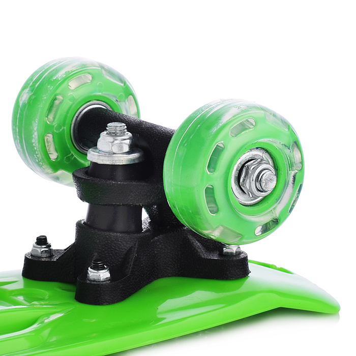 Фото к товару Скейт детский ROCKET 42 см, колеса PVC, светятся Скейт детский ROCKET 42 см, колеса PVC, светятся