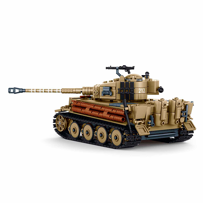 Конструктор M38-B1533 "Немецкий тяжелый танк "Тигр" (943 дет.) в коробке