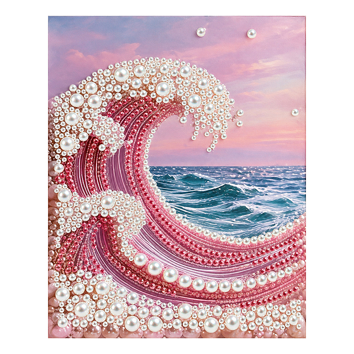 Мозаика алмазная MKX-102 "Море жемчуга" 23*30 см.