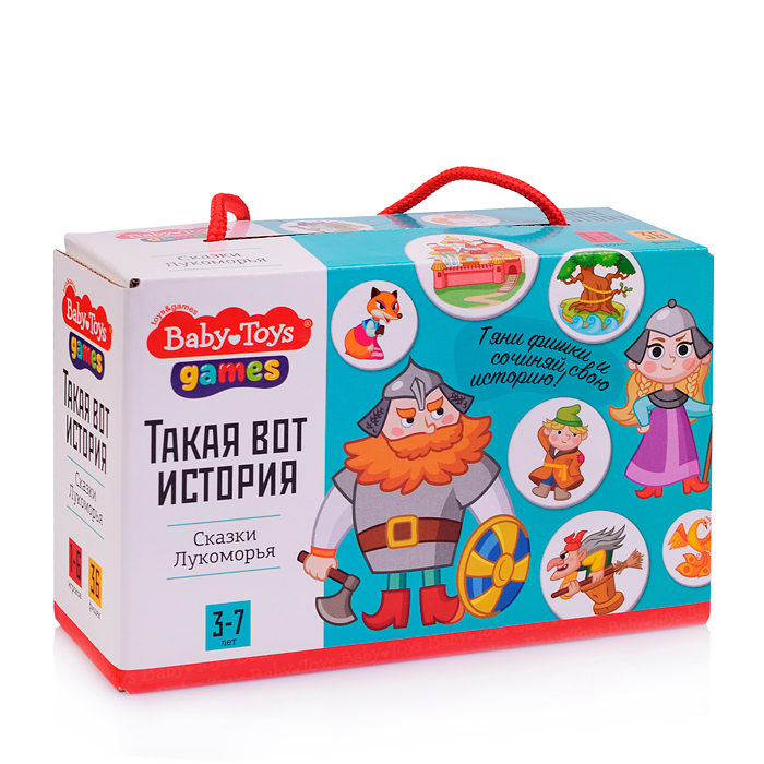 Игра настольная "Сказки Лукоморья" Baby Toys Gаmes
