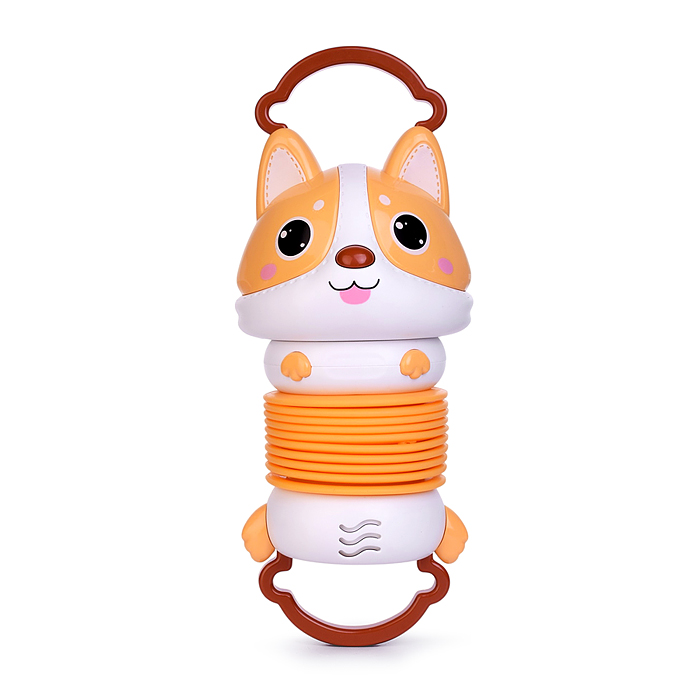 Игрушка развивающая RT982 "Котенок-аккордион" в коробке