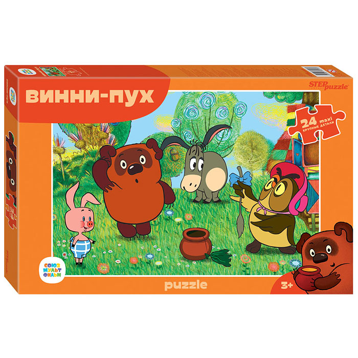 Пазлы maxi 24 "Винни Пух (new)" (С/м)