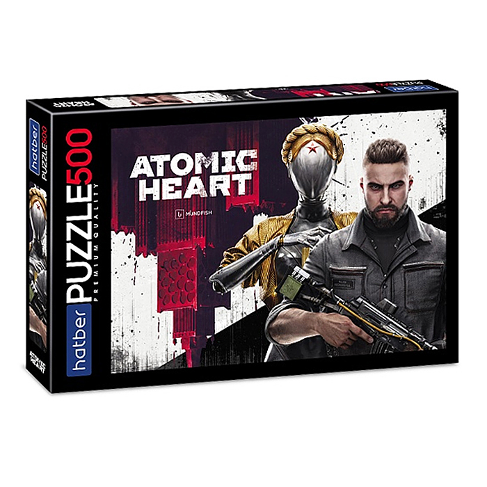 Пазлы 500 "Atomic Heart" Premium